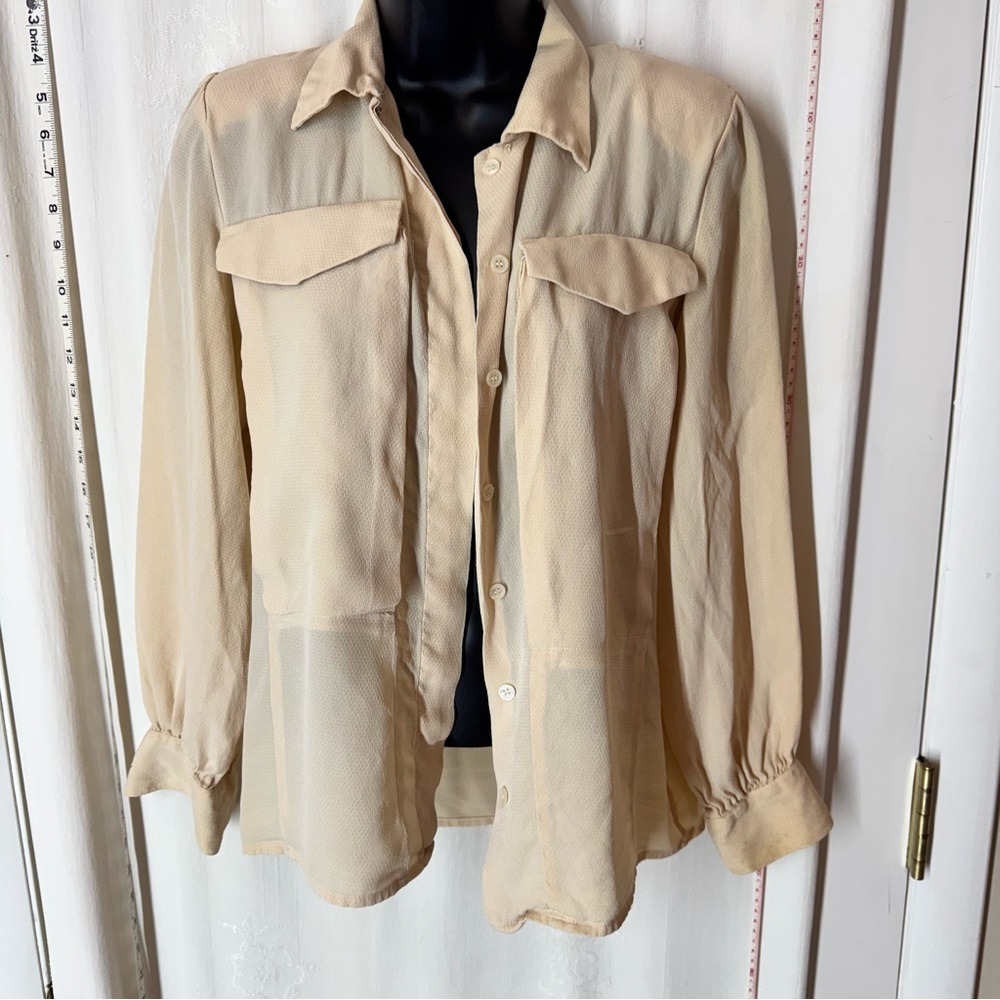Vintage The Cambridge Shop Silk Blouse